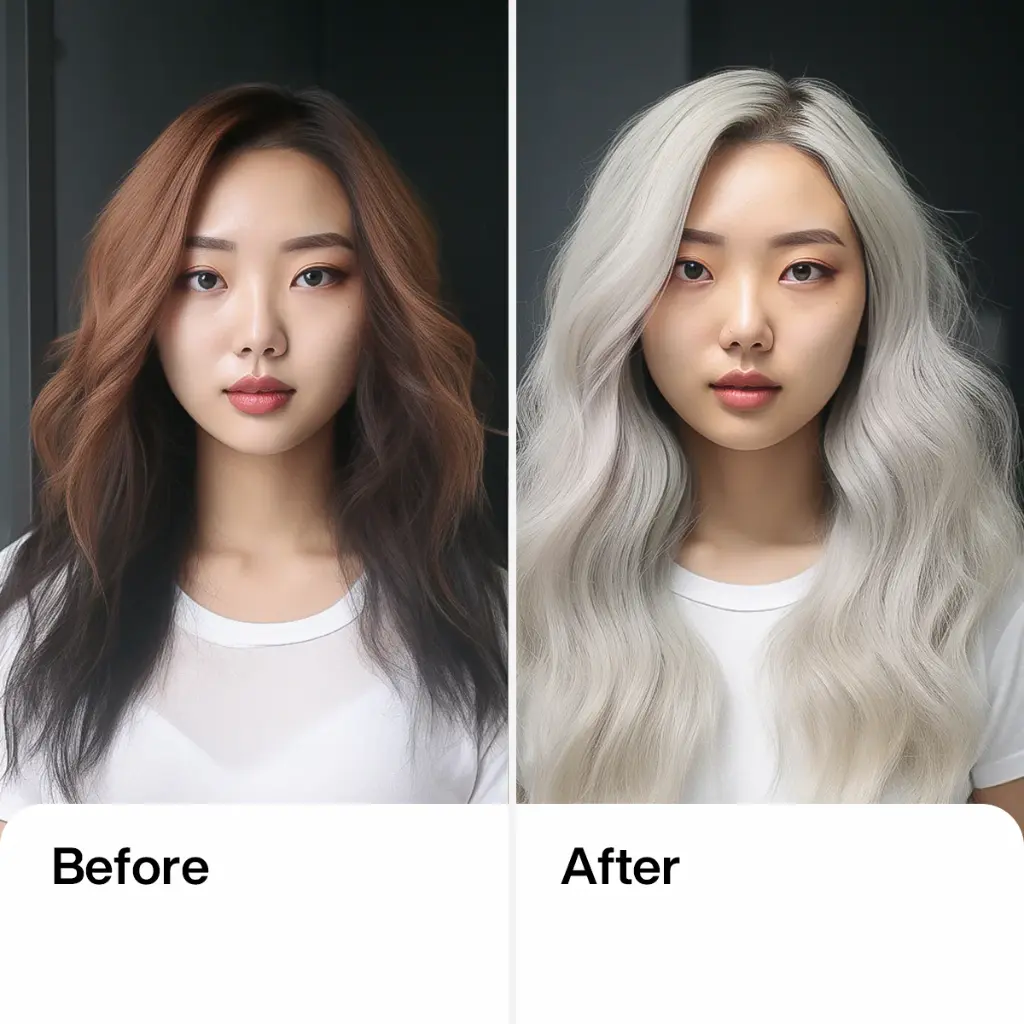 GK Hair Ultra Blonde Bombshell Masque 200 g Semi Permanent Long Lasting Hair Toning Moisturizing Styling Coloring Mask for All Hair Types