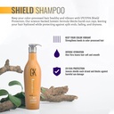 GK Hair Shield Shampoo Hair Color Protection | Against Sun, UV/UVA Rays | All Hair Types (650 ml)