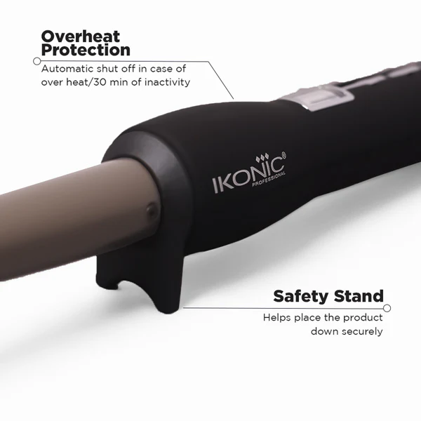 Ikonic Professional Hair Curler Tong CT-19 ( 19 mm )