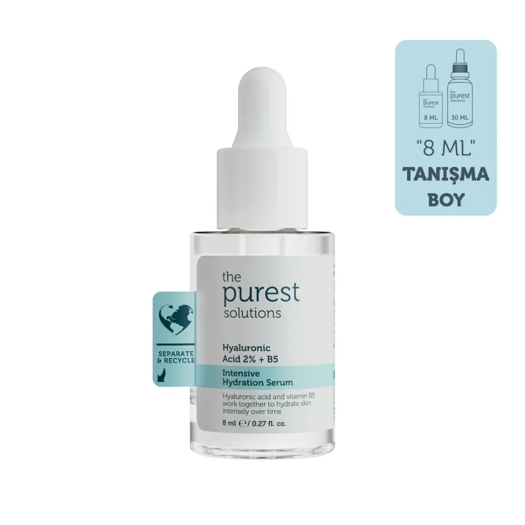 Hyaluronic serum 8ml Travel size The Purest Solutions 