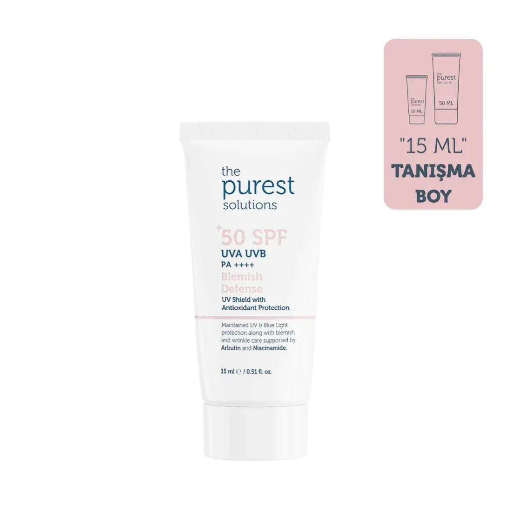 The Purest Solutions Travel Size- blemish defense 15ml
