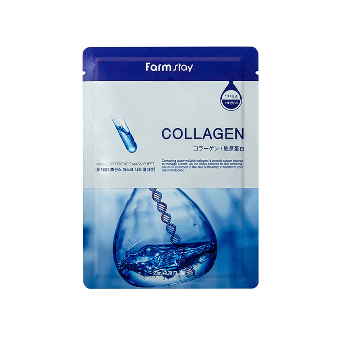 Farmstay Visible Difference Mask Sheet Collagen 1PC