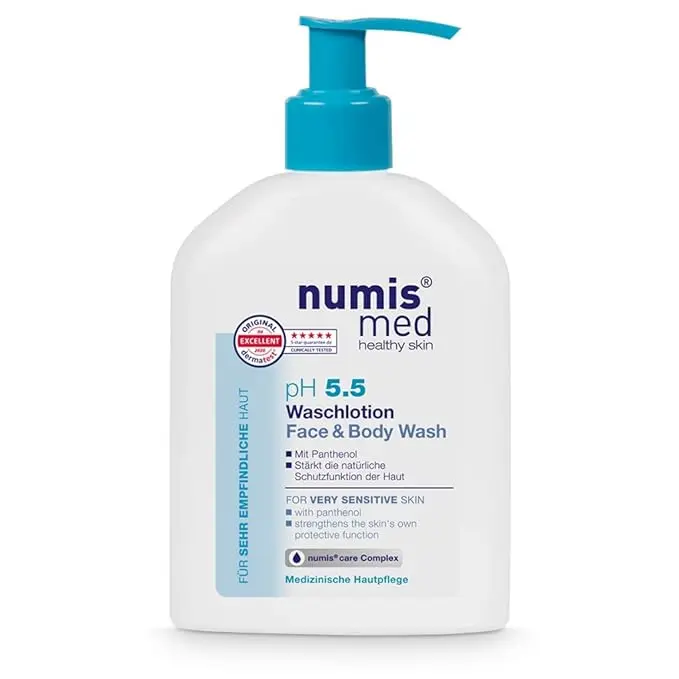 Numis Med Face & Body Wash pH 5.5, 200ml