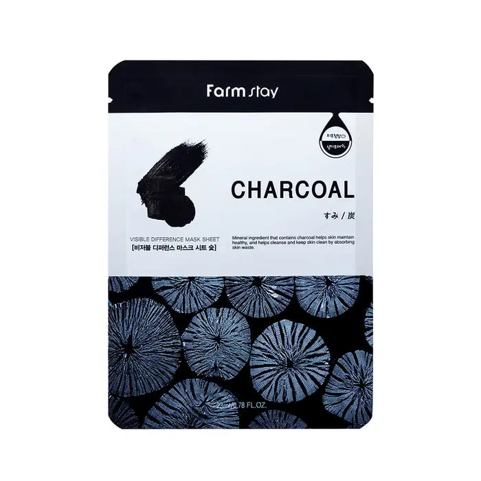 Farmstay Visible Difference Mask Sheet Charcoal 1PC