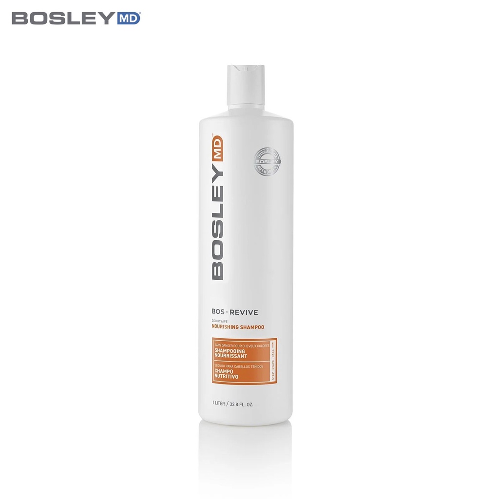 Bosley MD Revive Color Safe Nourishing Shampoo 1 Liter