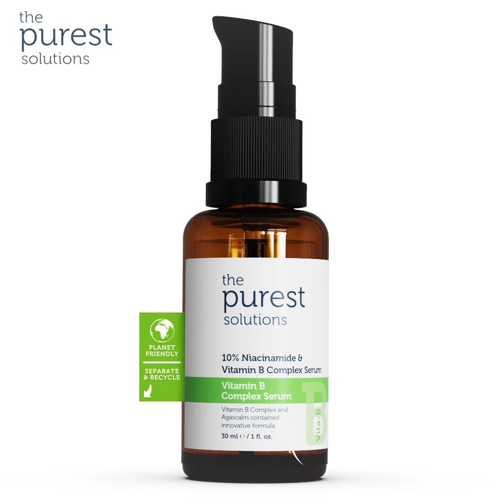 Vita-B Niacinamide %10 + Vitamin B Complex Serum 30 ml The Purest Solutions 