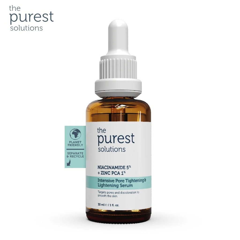Niacinamide 5% + Zinc PCA 1% Intensive Pore Tightening & Lighting Serum - 30ml The Purest Solutions 