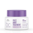 Schwarzkopf Professional BC Bonacure Frizz Away Hair Treatment Mask with Babassu Oil 200 ml for Frizzy Hair