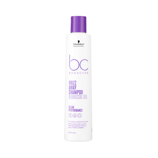Schwarzkopf Professional BC Bonacure Frizz Away Shampoo 250 ml for Frizzy Hair