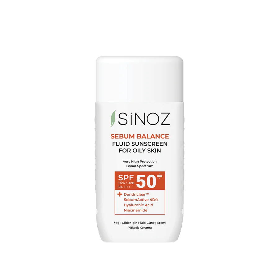  Sinoz Sebum Balance Fluid Sunscreen SPF 50 +