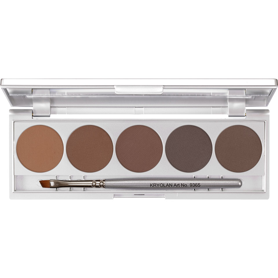 Kryolan Eyebrow Powder Palette 7.5gm