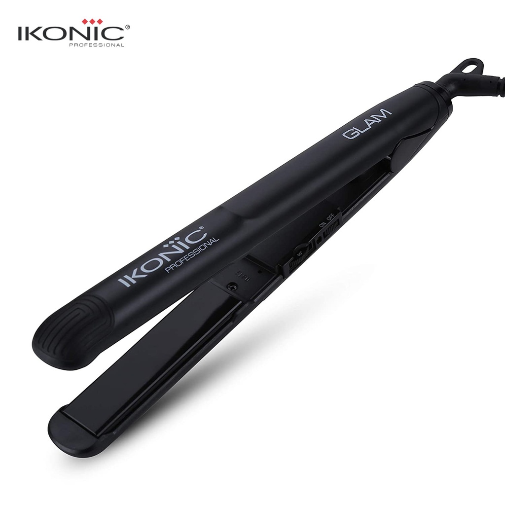 IKONIC Professional Glam Hair Straightener With Negative Ions Technology