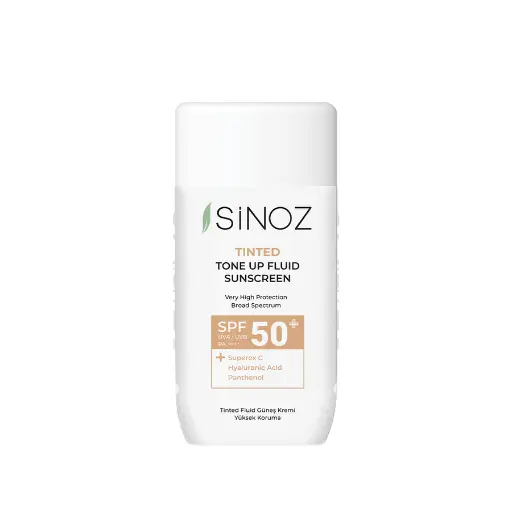  Sinoz Tinted Tone Up Fluid Sunscreen SPF 50 + 50ml